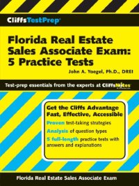 cover of the book CliffsTestPrep Florida Real Estate Sales Associate Exam: 5 Practice Tests