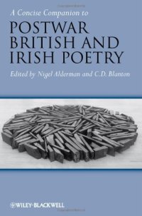 cover of the book A Concise Companion to Postwar British and Irish Poetry 