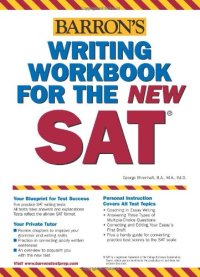 cover of the book Writing Workbook for the New SAT 