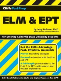 cover of the book CliffsTestPrep ELM & EPT