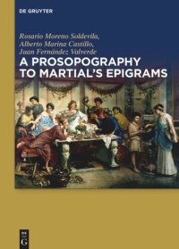 cover of the book A Prosopography to Martial’s Epigrams