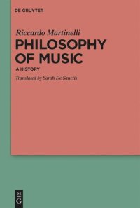 cover of the book Philosophy of Music: A History