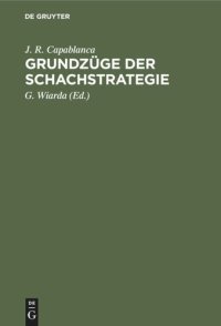 cover of the book Grundzüge der Schachstrategie