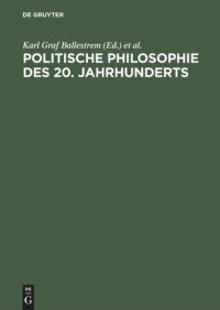 cover of the book Politische Philosophie des 20. Jahrhunderts