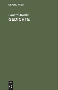 cover of the book Gedichte