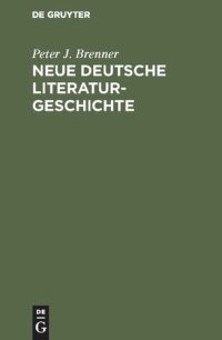 cover of the book Neue deutsche Literaturgeschichte: Vom "Ackermann" zu Günter Grass