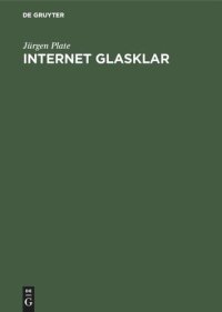 cover of the book Internet glasklar: Einführung für Studenten