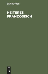 cover of the book Heiteres Französisch