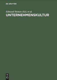 cover of the book Unternehmenskultur: Perspektiven für Wissenschaft und Praxis