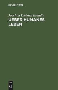 cover of the book Ueber humanes Leben