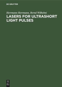 cover of the book Lasers for Ultrashort Light Pulses