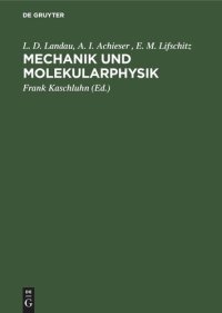 cover of the book Mechanik und Molekularphysik