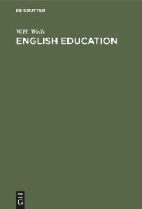 cover of the book English education: The law, the church and the government of the british empire