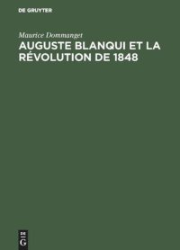 cover of the book Auguste Blanqui et la révolution de 1848