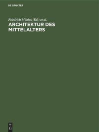 cover of the book Architektur des Mittelalters