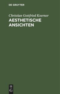 cover of the book Aesthetische Ansichten