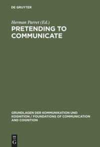 cover of the book Pretending to Communicate