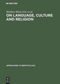 cover of the book On language, culture and religion: In honor of Eugene A. Nida