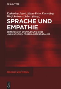 cover of the book Sprache und Empathie: Beiträge zur Grundlegung eines linguistischen Forschungsprogramms