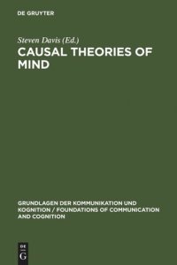 cover of the book Causal Theories of Mind: Action, Knowledge, Memory, Perception and Reference