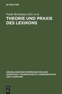 cover of the book Theorie und Praxis des Lexikons