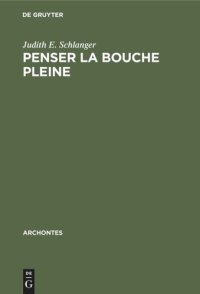 cover of the book Penser la bouche pleine