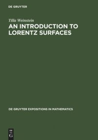 cover of the book An Introduction to Lorentz Surfaces