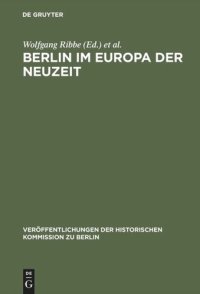 cover of the book Berlin im Europa der Neuzeit: Ein Tagungsbericht