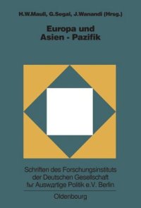 cover of the book Europa und Asien-Pazifik: Grundlagen, Entwicklungslinien und Perspektiven der europäisch-asiatischen Beziehungen