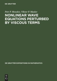 cover of the book Nonlinear Wave Equations Perturbed by Viscous Terms