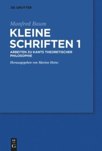 cover of the book Kleine Schriften: Band 1