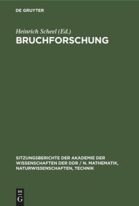 cover of the book Bruchforschung