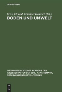 cover of the book Boden und Umwelt