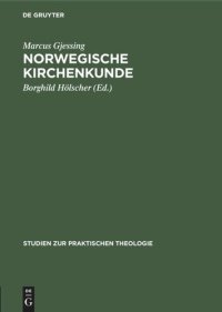 cover of the book Norwegische Kirchenkunde