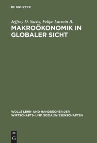 cover of the book Makroökonomik in globaler Sicht