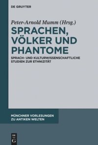 cover of the book Sprachen, Völker und Phantome: Sprach- und kulturwissenschaftliche Studien zur Ethnizität