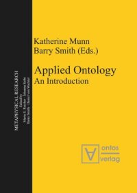 cover of the book Applied Ontology: An Introduction