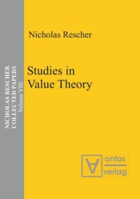 cover of the book Collected Papers: Volume 8 Studies in Value Theory