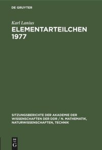 cover of the book Elementarteilchen 1977