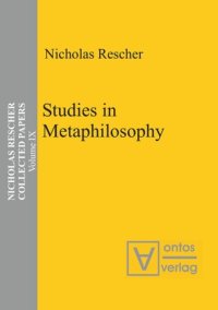 cover of the book Collected Papers: Volume 9 Studies in Metaphilosophy