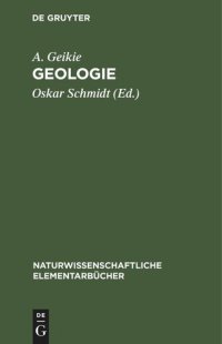 cover of the book Geologie