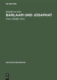 cover of the book Barlaam und Josaphat