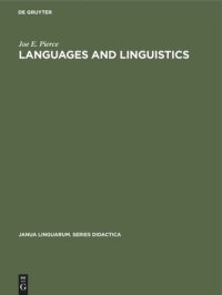 cover of the book Languages and linguistics: An introduction