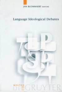 cover of the book Language Ideological Debates