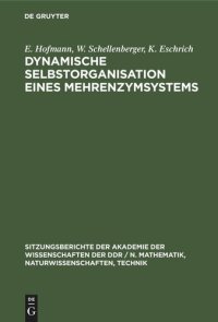 cover of the book Dynamische Selbstorganisation eines Mehrenzymsystems