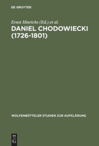 cover of the book Daniel Chodowiecki (1726-1801): Kupferstecher, Illustrator, Kaufmann