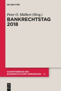 cover of the book Bankrechtstag 2018