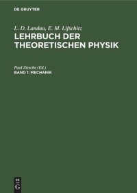 cover of the book Lehrbuch der theoretischen Physik: Band 1 Mechanik