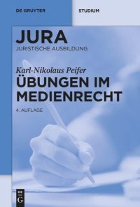 cover of the book Übungen im Medienrecht