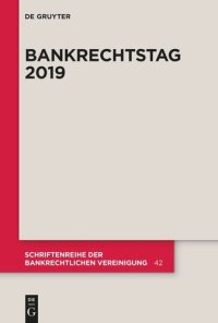 cover of the book Bankrechtstag 2019